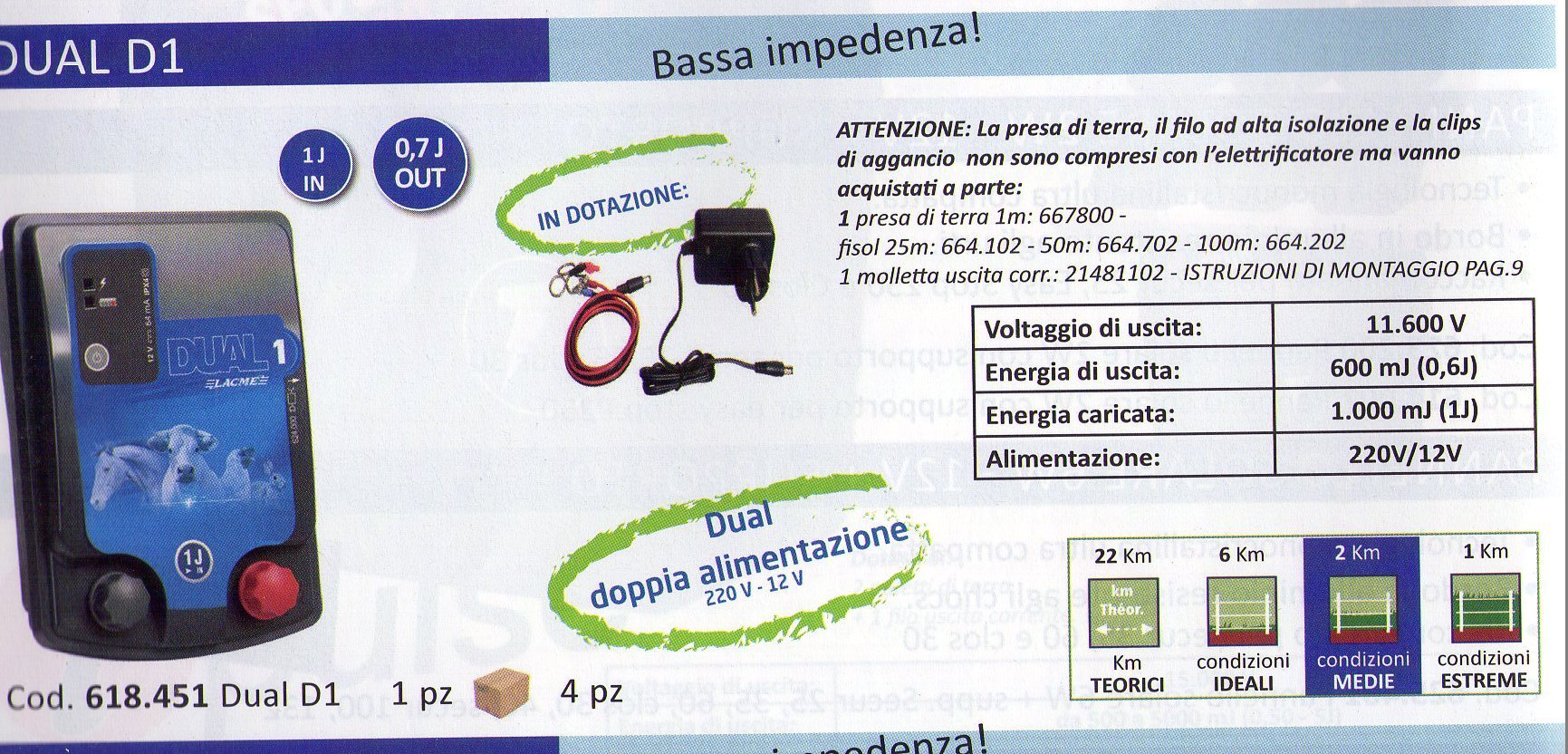 ELETTRIFICATORE DUAL D2 () - Miniatura 2