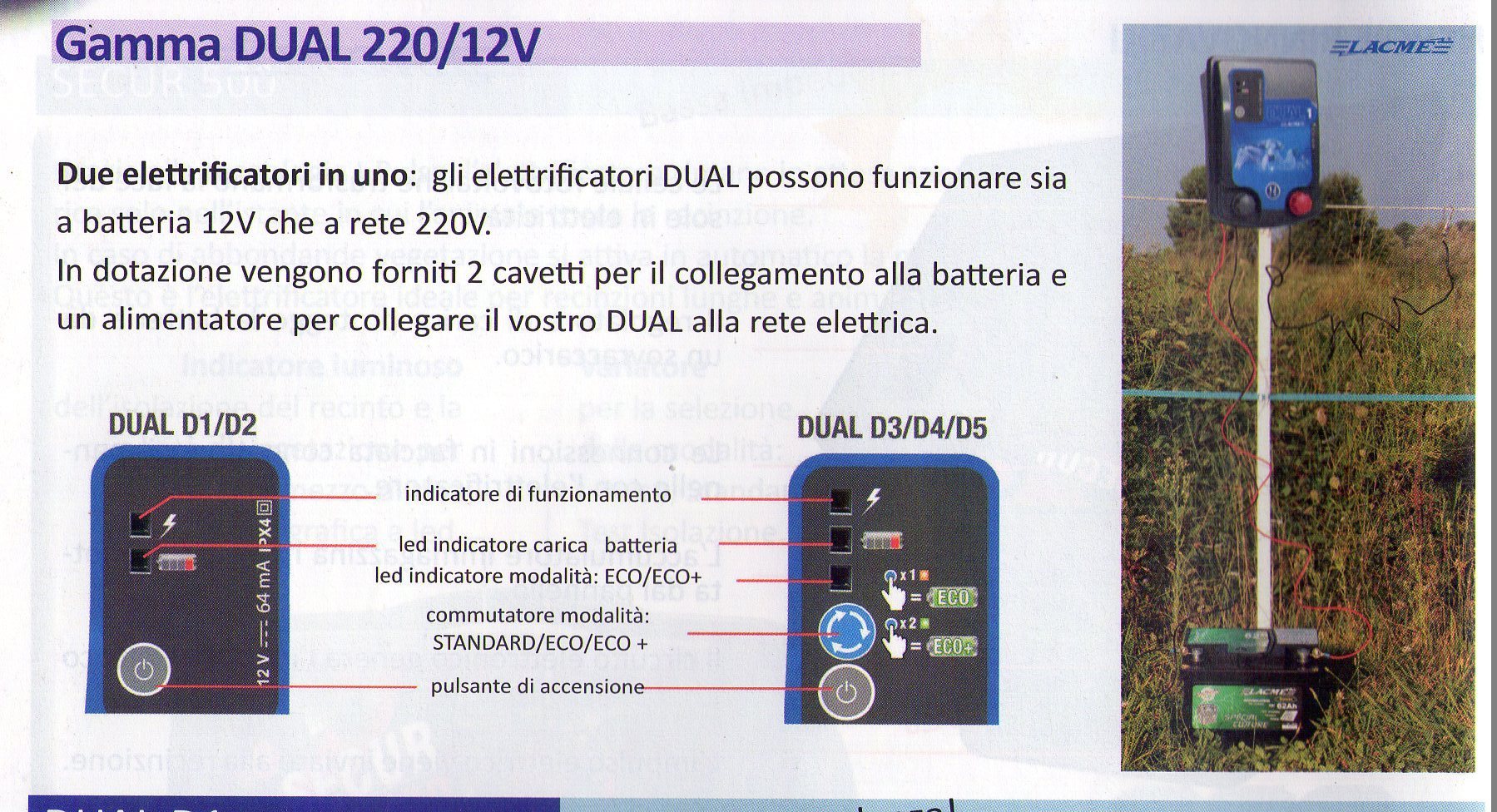ELETTRIFICATORE  DUAL D 4 (LACME) - Miniatura 2