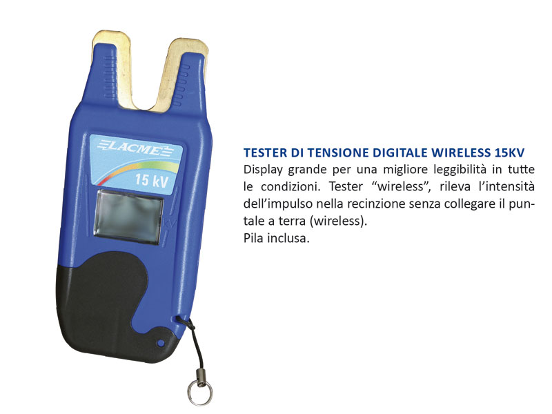 TESTER DI TENSIONE DIGITALE WIRELESS 15 KV - LACME